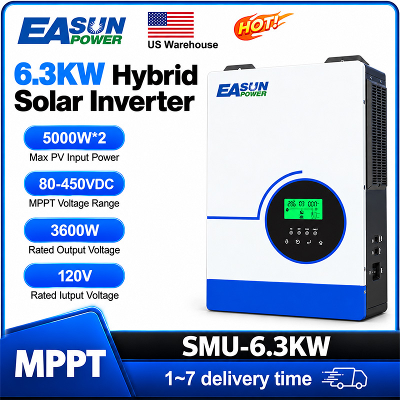 Grid Tie Inverter Limiter 2000W - EASUN POWER 6300W – hybrydowy falownik