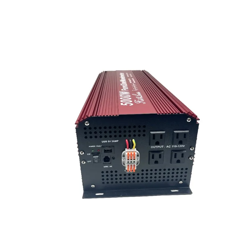Inwerter sinusoidalny Fit4Less – Pure Sine Wave Inverter 5000W 48V 220V recenzja i cena