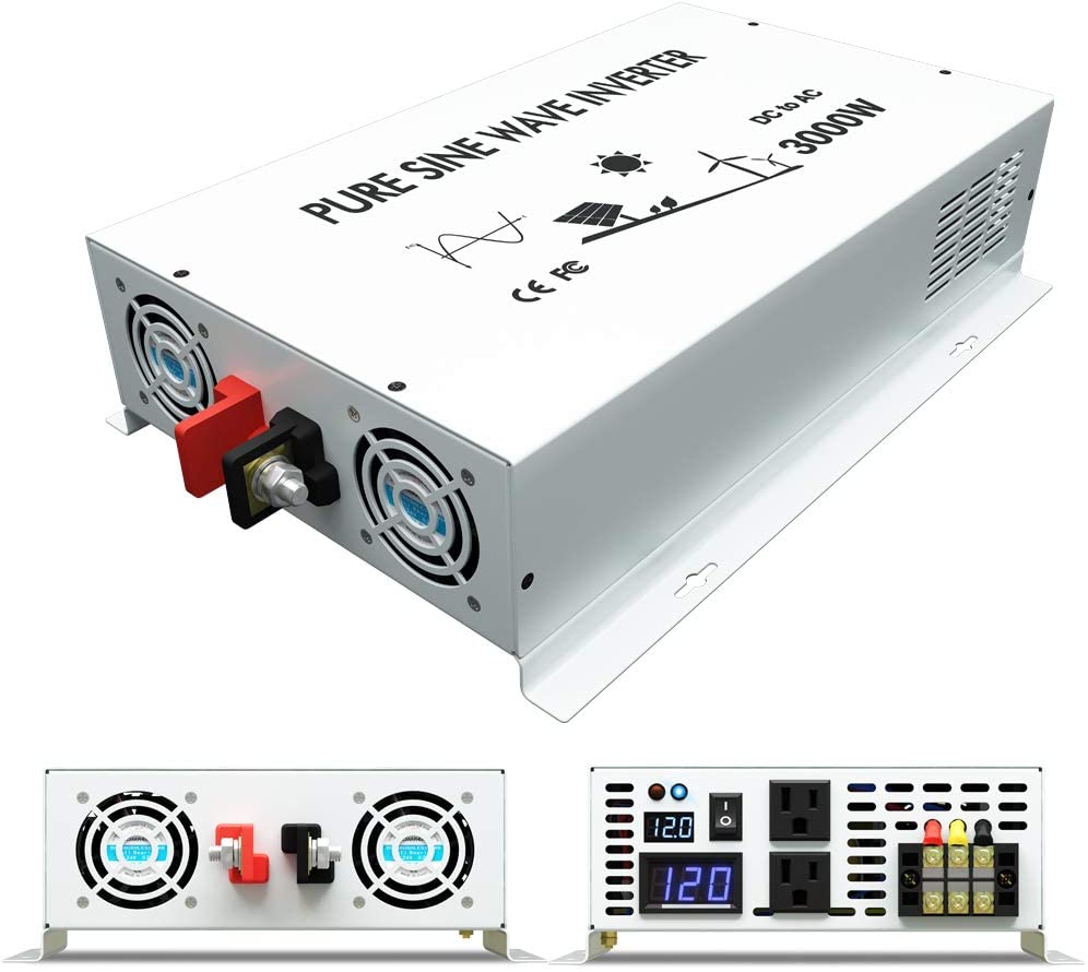 Czysta fala sinusoidalna przet – Inverter Pure Sine Wave 60Hz 120V 3000W recenzja i cena